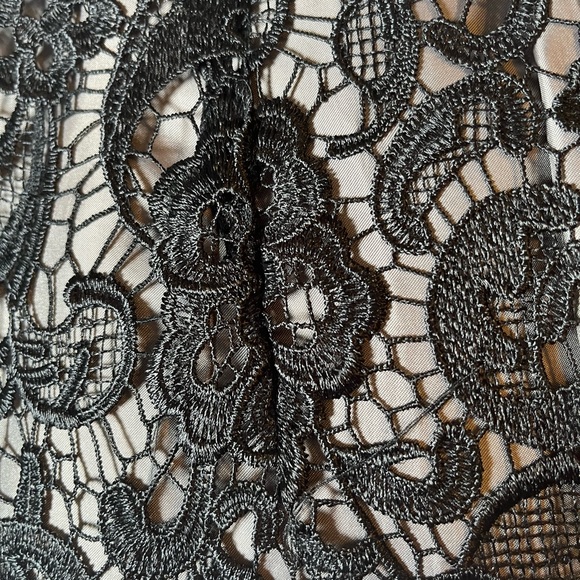 Black lace dress with lining size 10 Lipsy - Picture 5 of 9